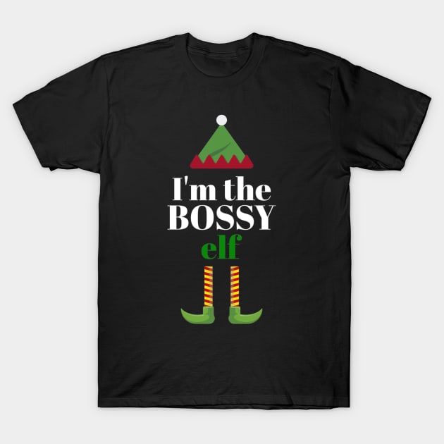 Im The Bossy Elf T-Shirt by intelus